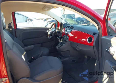 2012 Fiat 500 Pop z USA, uszkodzony, nr VIN 3C3CFFAR9CT198455